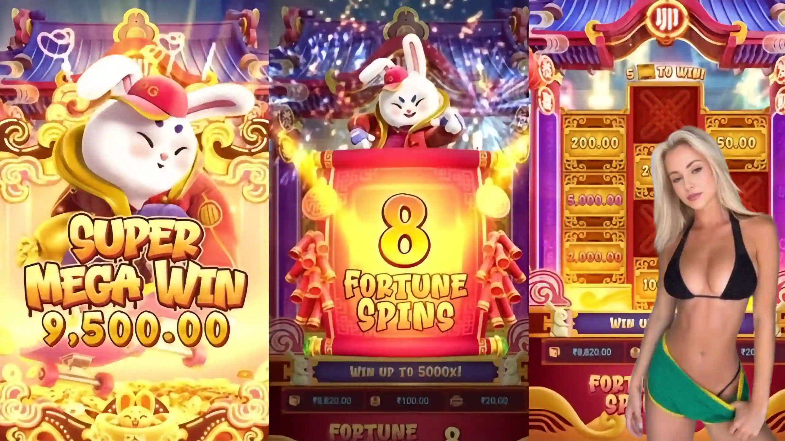 Wild Expansivo Fortune Rabbit sambapg - Coelho Dourado que Expande
